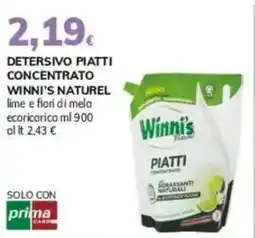 Basko Detersivo piatti concentrato WINNI'S NATUREL offerta