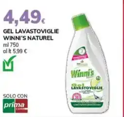 Basko Gel lavastoviglie WINNI'S NATUREL offerta