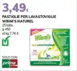 Basko Pastiglie per lavastoviglie WINNI'S NATUREL offerta