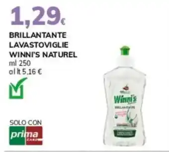 Basko Brillantante lavastoviglie WINNI'S NATUREL offerta