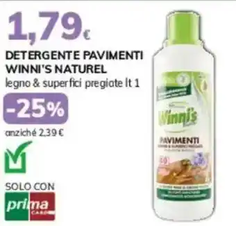 Basko Detergente pavimenti WINNI'S NATUREL offerta