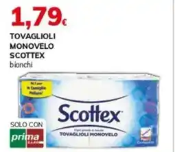 Basko Tovaglioli monovelo SCOTTEX offerta