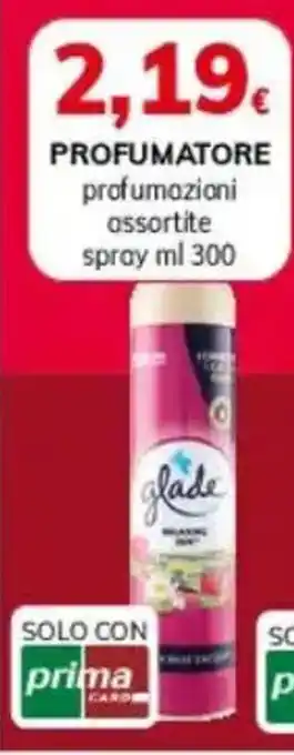 Basko Glade profumatore profumazioni assortite spray offerta