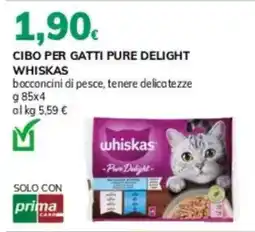 Basko Cibo per gatti pure delight WHISKAS offerta