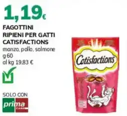 Basko Fagottini ripieni per gatti CATISFACTIONS offerta