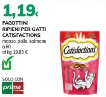 Basko Fagottini ripieni per gatti CATISFACTIONS offerta