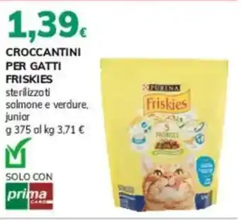 Basko Croccantini per gatti FRISKIES offerta