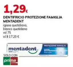 Basko Dentifricio protezione famiglia MENTADENT offerta