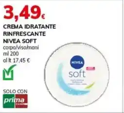 Basko Crema idratante rinfrescante NIVEA SOFT offerta