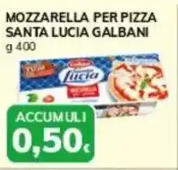 Basko Mozzarella per pizza santa lucia GALBANI offerta