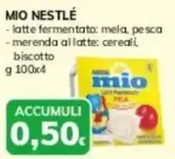 Basko MIO NESTLÉ - latte fermentato: mela, pesca offerta