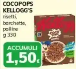 Basko Cocopops kellogg's risetti barchette, palline offerta