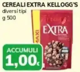 Basko Cereali extra kellogg's diversi tipi offerta