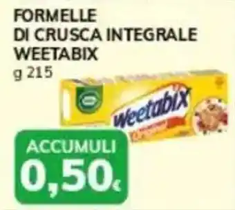 Basko Formelle di crusca integrale weetabix offerta