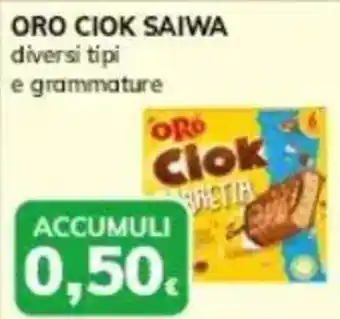 Basko Oro ciok saiwa diversi tipi e grammature offerta