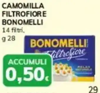 Basko Camomilla filtrofiore bonomelli 14 filtri offerta