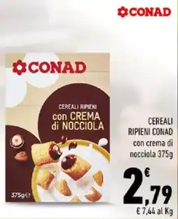 Conad Cereali ripieni CONAD offerta