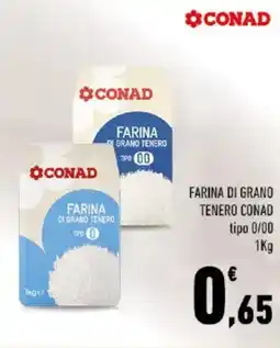 Conad Farina di grano tenero CONAD offerta