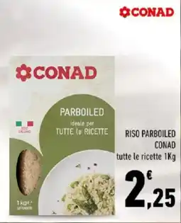 Conad Riso parboiled CONAD offerta