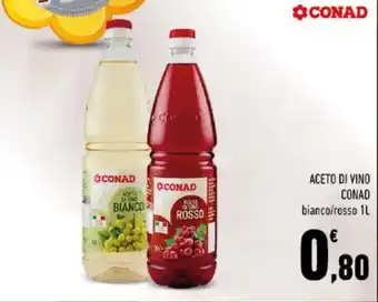 Conad Aceto di vino CONAD offerta