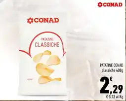 Conad Patatine CONAD offerta