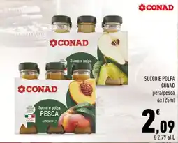 Conad Succo e polpa CONAD offerta