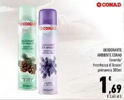 Conad Deodorante ambiente CONAD offerta