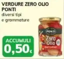 Basko Verdure zero olio PONTI offerta