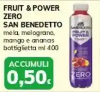 Basko Fruit & power zero SAN BENEDETTO offerta