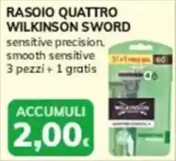 Basko Rasoio quattro wilkinson sword offerta