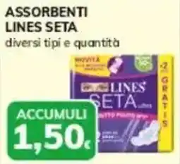 Basko Assorbenti LINES SETA offerta