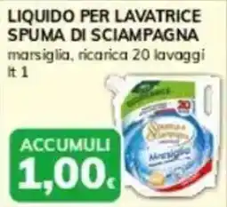 Basko Liquido per lavatrice SPUMA DI SCIAMPAGNA offerta