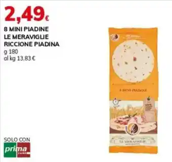 Basko 8 mini piadine le meraviglie riccione piadina offerta