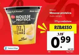 Lidl Milbona Mousse proteica offerta