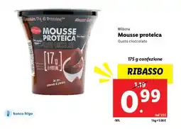 Lidl Milbona Mousse proteica offerta