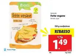 Lidl Vemondo Fette vegane offerta