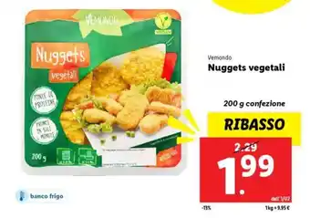 Lidl Vemondo Nuggets vegetali offerta