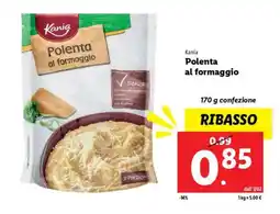 Lidl Kania Polenta al formaggio offerta