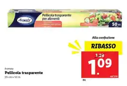 Lidl Aromata Pellicola trasparente offerta