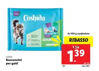 Lidl Coshida Bocconcini per gatti offerta