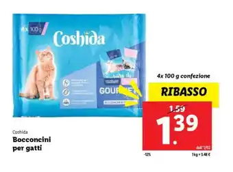 Lidl Coshida Bocconcini per gatti offerta