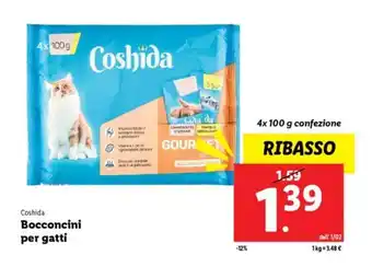 Lidl Coshida Bocconcini per gatti offerta