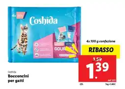 Lidl Coshida Bocconcini per gatti offerta