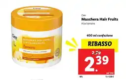 Lidl Cien Maschera Hair Fruits offerta