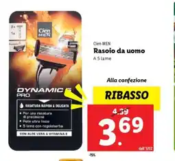 Lidl Cien MEN Rasoio da uomo offerta