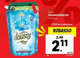 Lidl Doussy Ammorbidente offerta