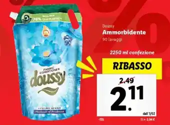 Lidl Doussy Ammorbidente offerta