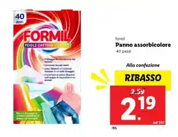 Lidl Formil Panno assorbicolore offerta