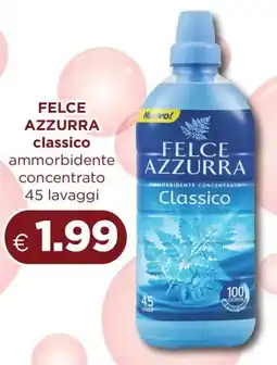 Acqua & Sapone FELCE AZZURRA classico ammorbidente concentrato offerta