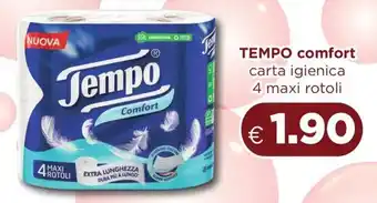 Acqua & Sapone TEMPO comfort carta igienica offerta